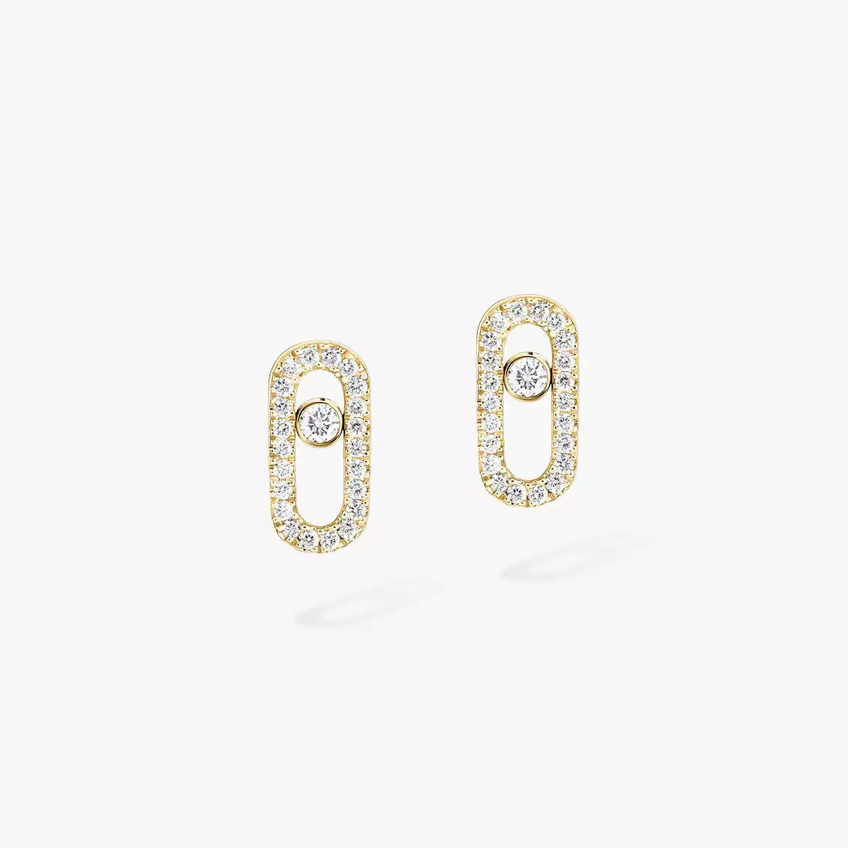 [Twinkle jewelrys]Move Uno Diamond Earrings
