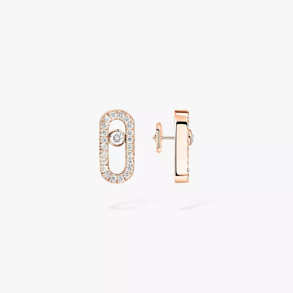[Twinkle jewelrys]Move Uno Diamond Earrings