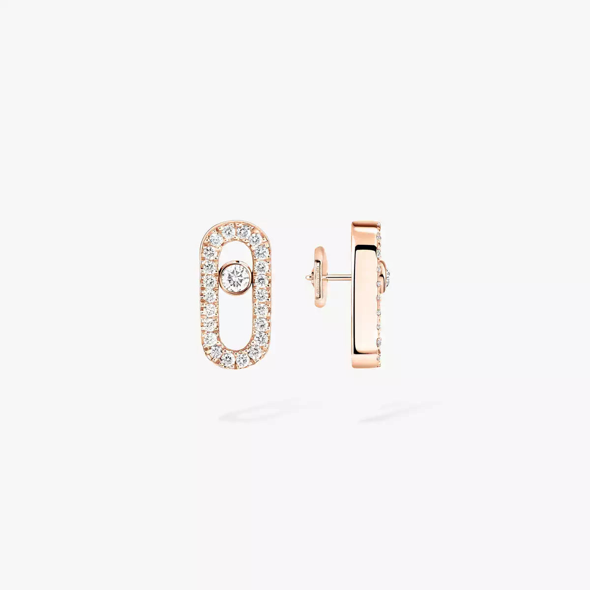[Twinkle jewelrys]Move Uno Diamond Earrings