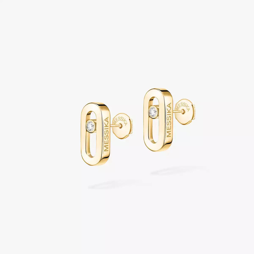[Twinkle jewelrys]Move Uno Diamond Stud Earrings