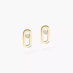 [Twinkle jewelrys]Move Uno Diamond Stud Earrings