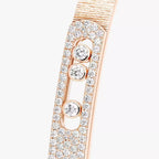[Twinkle jewelrys]Move Noa Ciselé half pavé bangle
