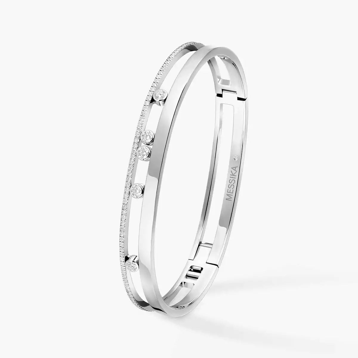 [Twinkle jewelrys]Move Romane Diamond Bangle Bracelet