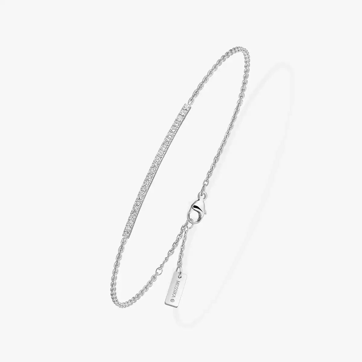 [Twinkle jewelrys]Diamond Thin Bangle 0.15ct My Twin Toi & Moi