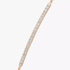 [Twinkle jewelrys]Diamond Thin Bangle 0.15ct My Twin Toi & Moi