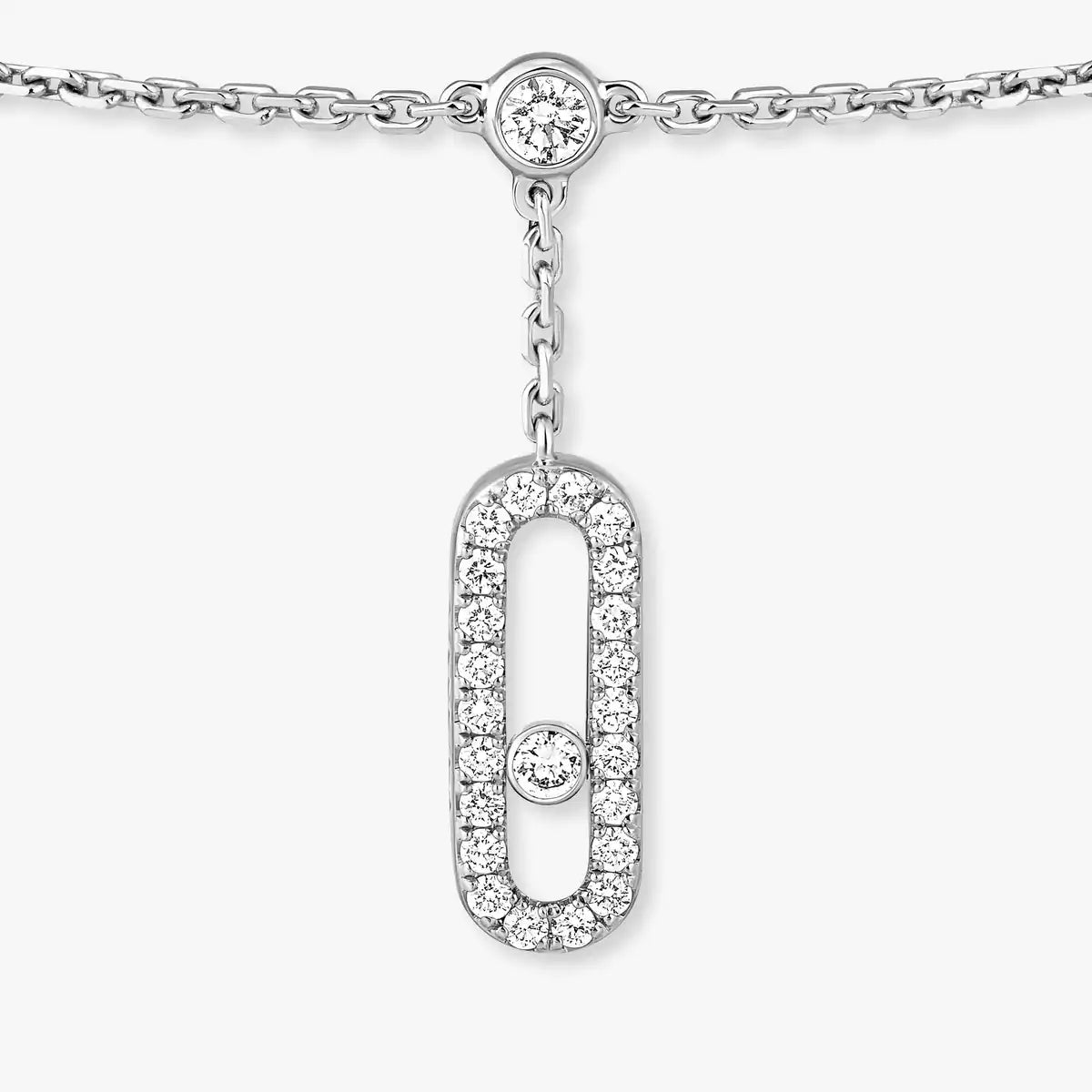 [Twinkle jewelrys] Move Uno pavé ankle bracelet