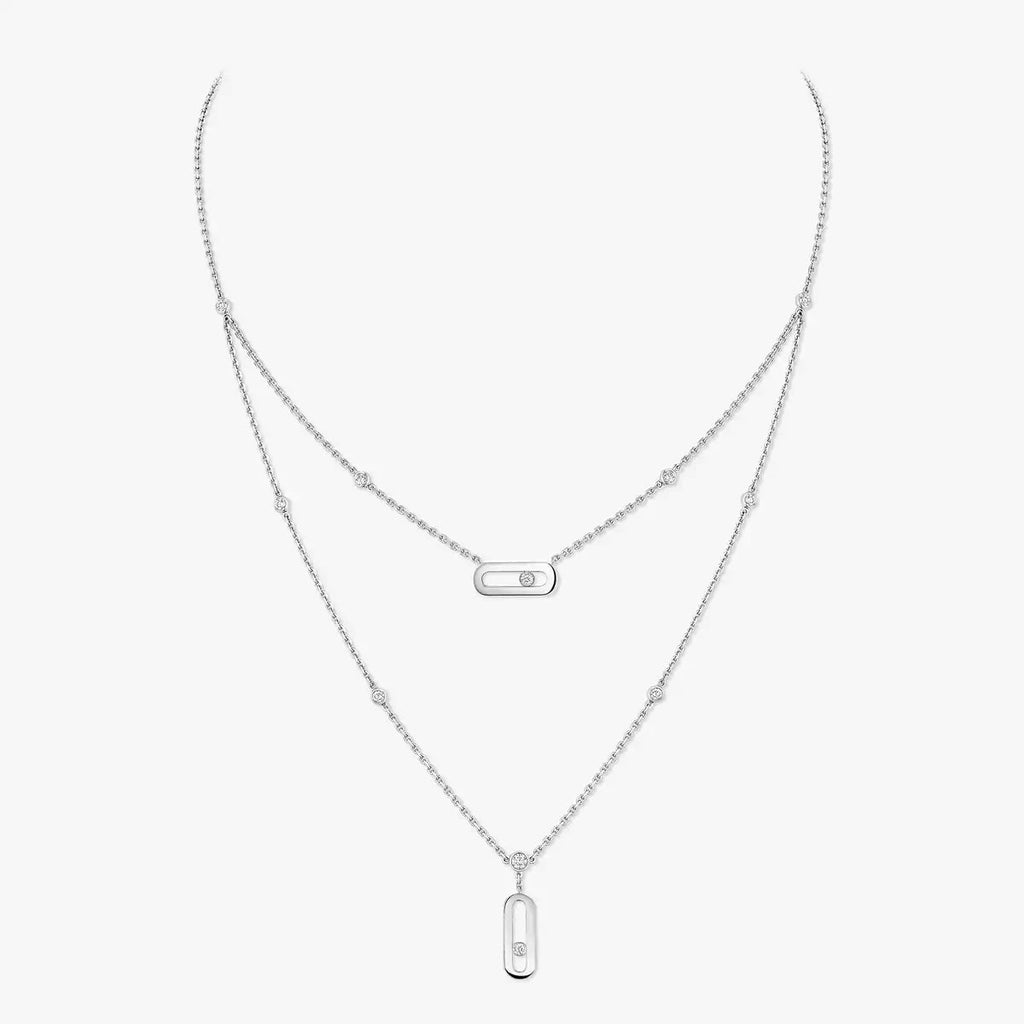 [Twinkle jewelrys] Move Uno Diamond Necklace