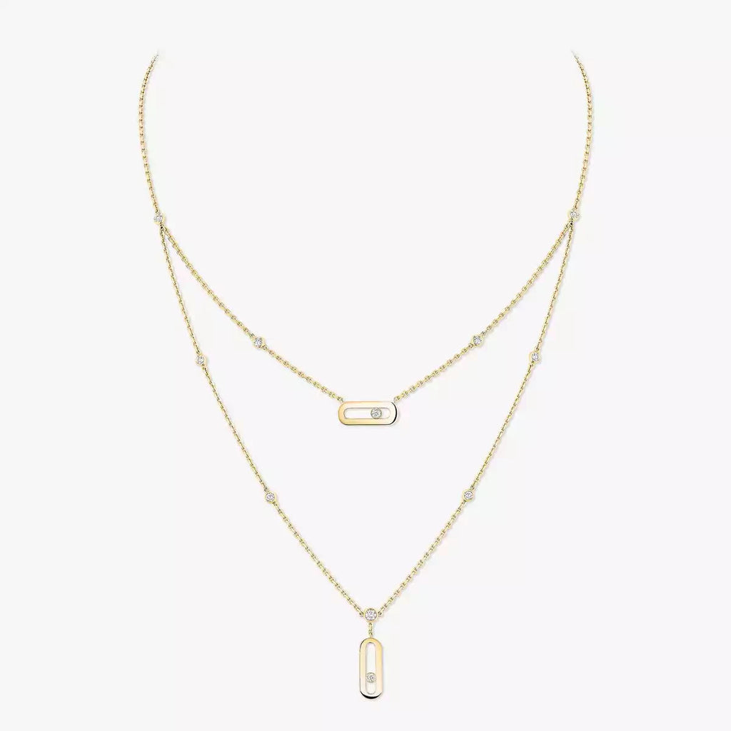 [Twinkle jewelrys] Move Uno Diamond Necklace