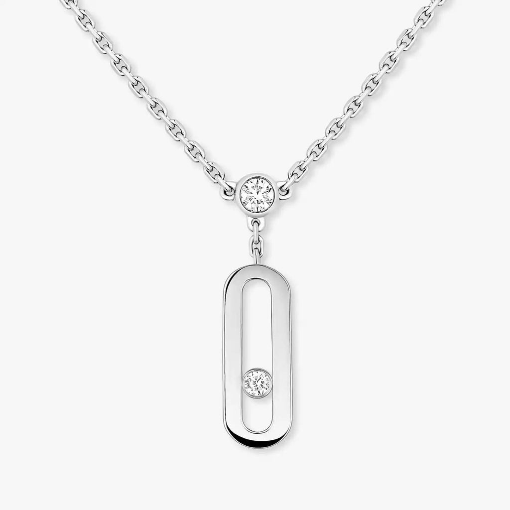 [Twinkle jewelrys] Move Uno Diamond Necklace