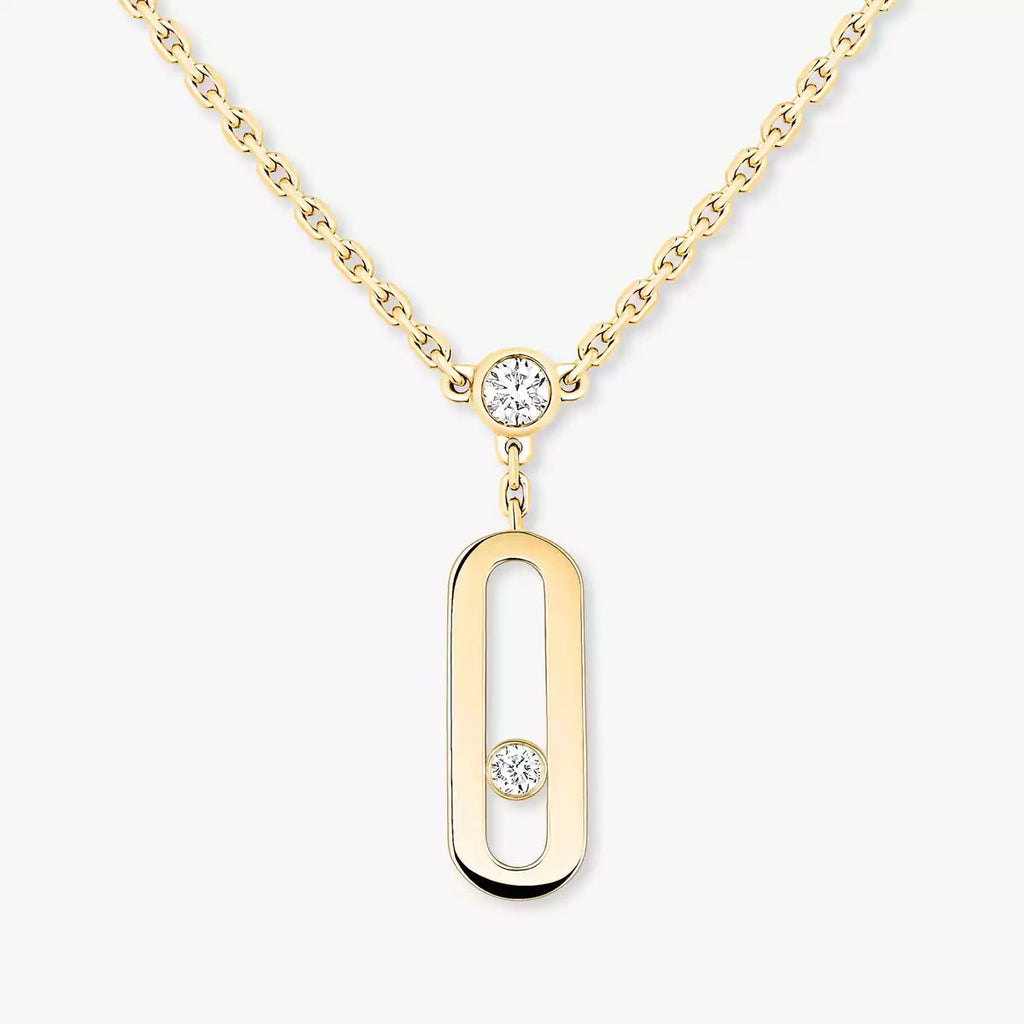 [Twinkle jewelrys] Move Uno Diamond Necklace