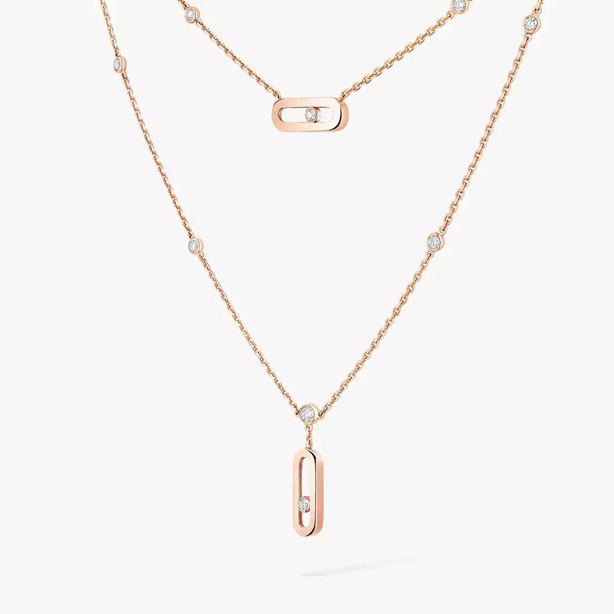 [Twinkle jewelrys] Move Uno Diamond Necklace