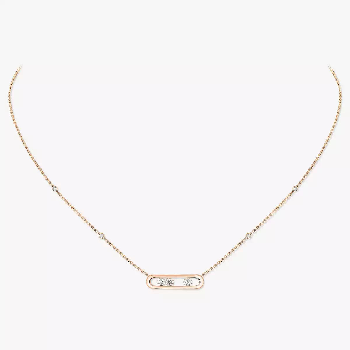 [Twinkle jewelrys] Baby Move Gold Diamond Necklace
