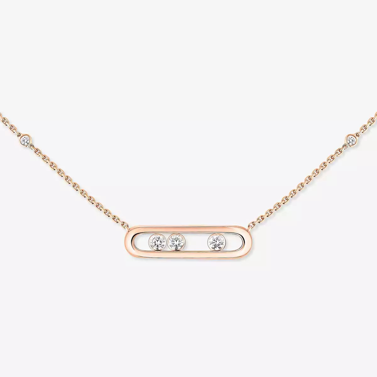 [Twinkle jewelrys] Baby Move Gold Diamond Necklace