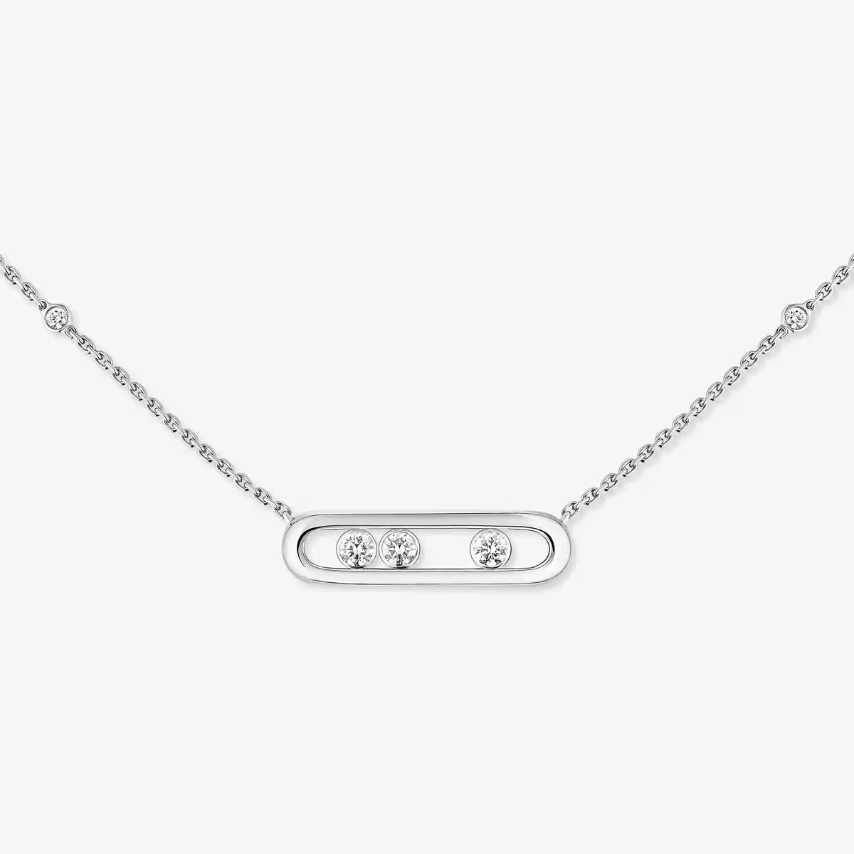 [Twinkle jewelrys] Baby Move Gold Diamond Necklace