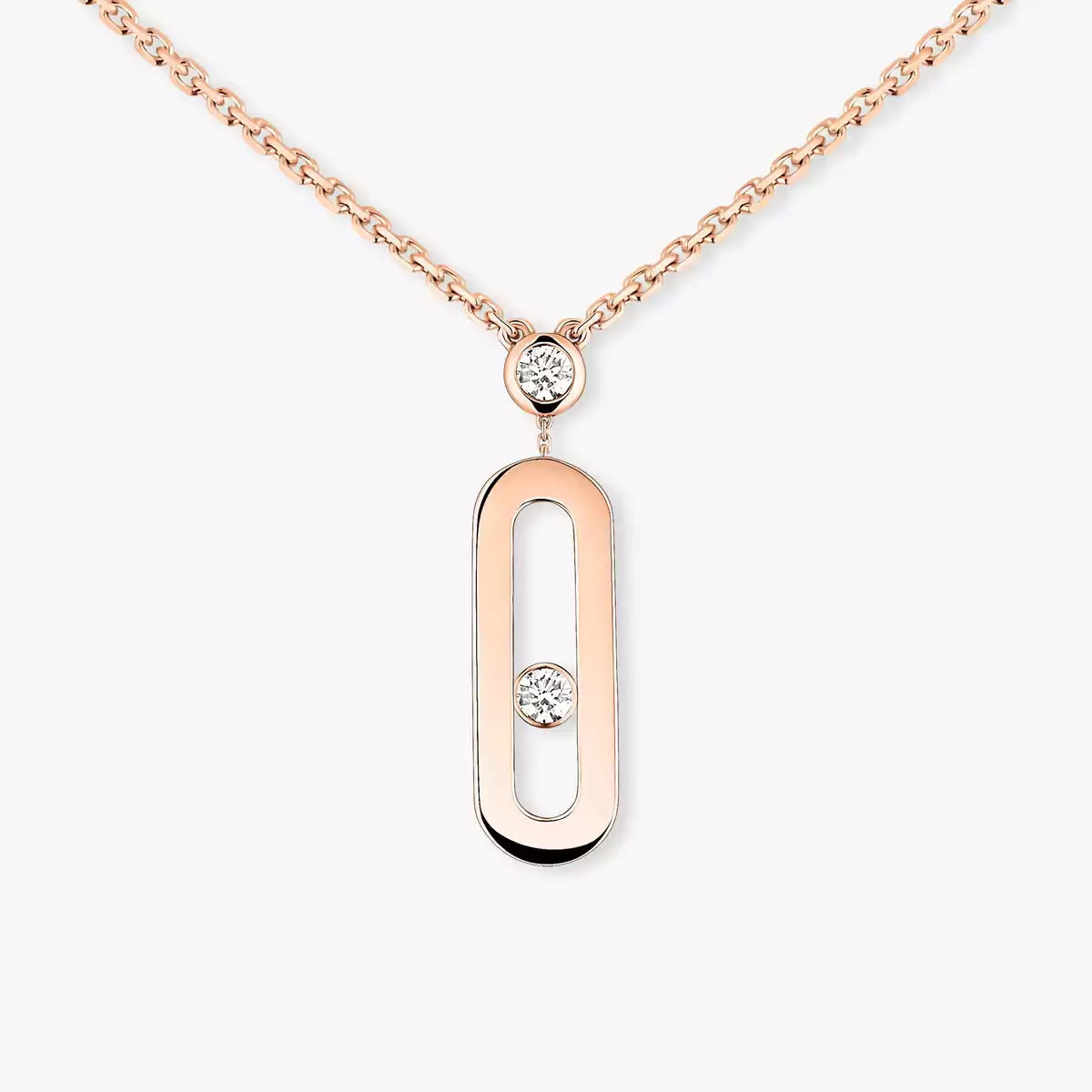 [Twinkle jewelrys] Move Uno Gold Diamond Long Necklace