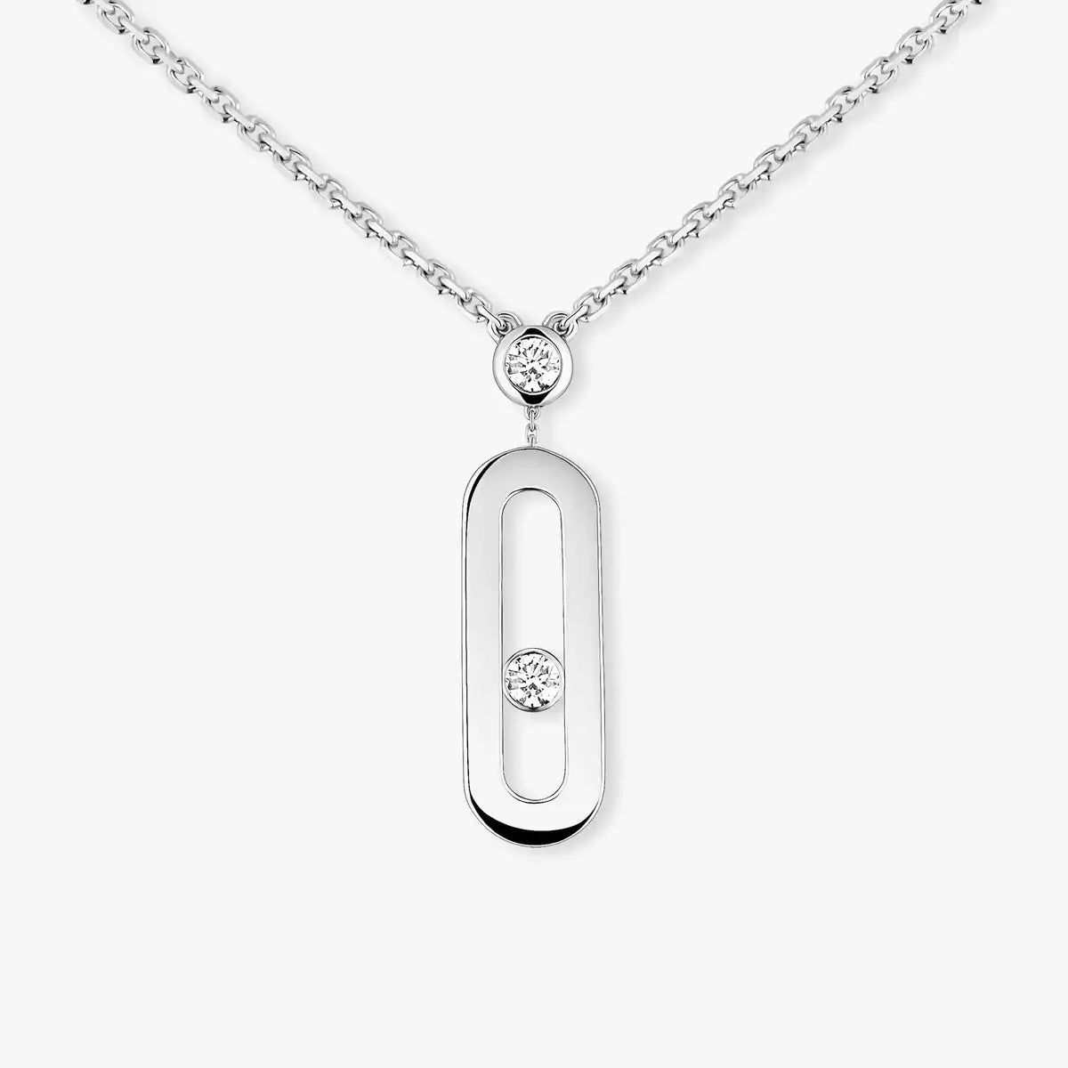 [Twinkle jewelrys] Move Uno Gold Diamond Long Necklace