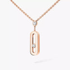 [Twinkle jewelrys] Move Uno Gold Diamond Long Necklace