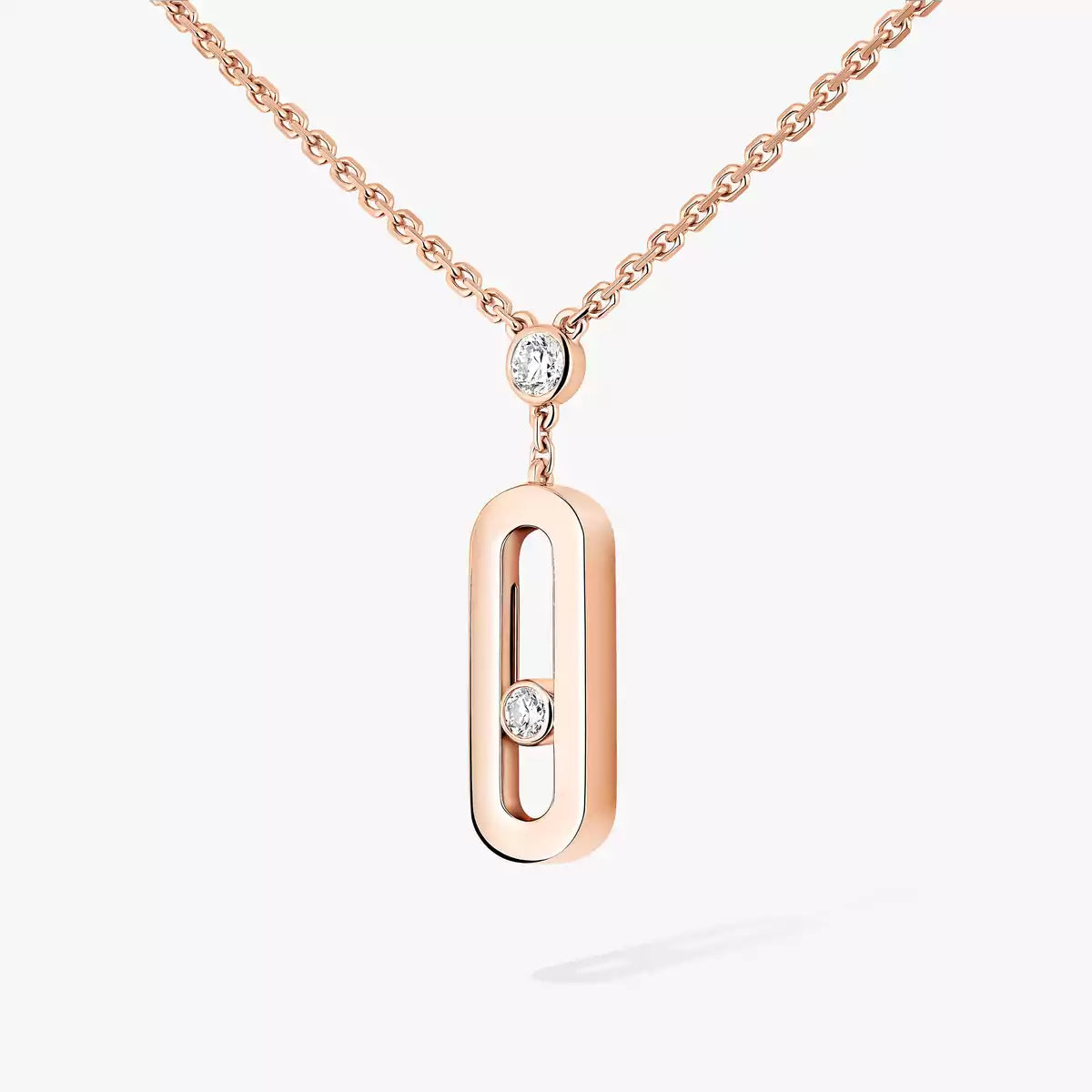 [Twinkle jewelrys] Move Uno Gold Diamond Long Necklace