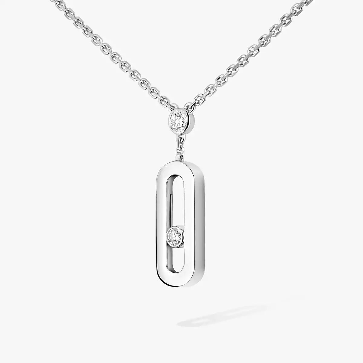 [Twinkle jewelrys] Move Uno Gold Diamond Long Necklace