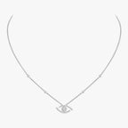 [Twinkle jewelrys]Pave_ Diamond Necklace Lucky Eye