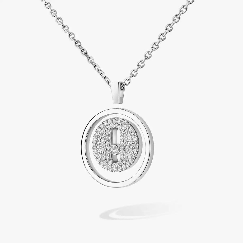 [Twinkle jewelrys] Lucky Move Diamond Necklace