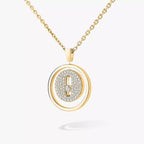 [Twinkle jewelrys] Lucky Move Diamond Necklace