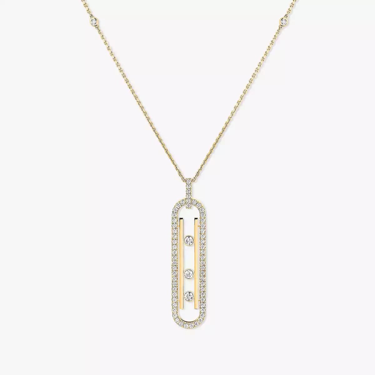 [Twinkle jewelrys]Diamond Necklace Move 10Th