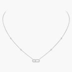 [Twinkle jewelrys]Diamond Necklace Move Uno