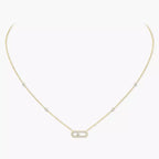 [Twinkle jewelrys]Diamond Necklace Move Uno
