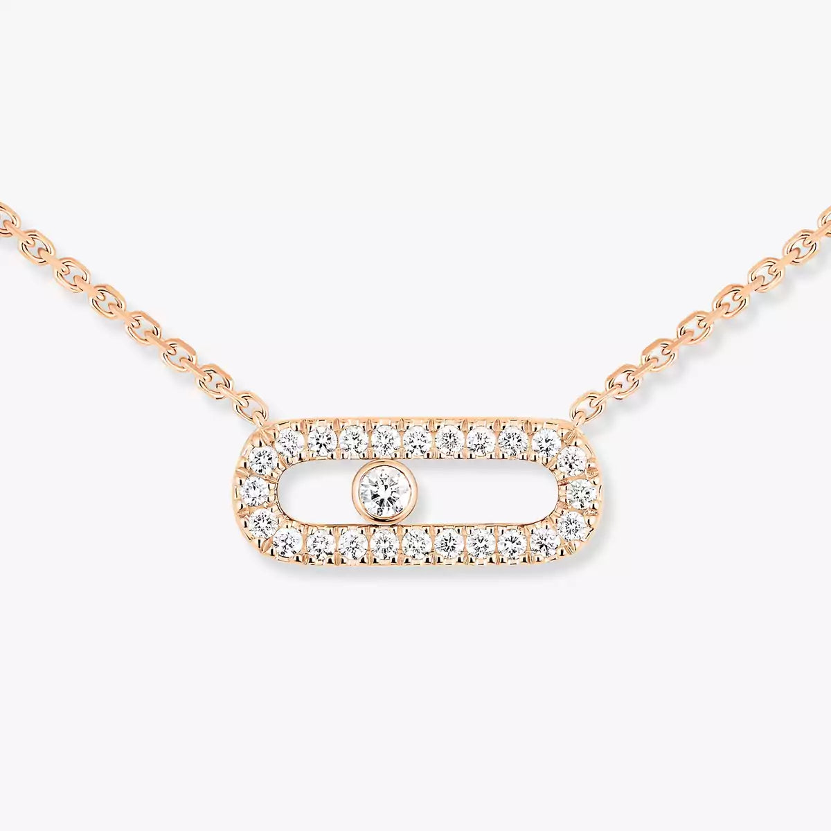 [Twinkle jewelrys]Diamond Necklace Move Uno