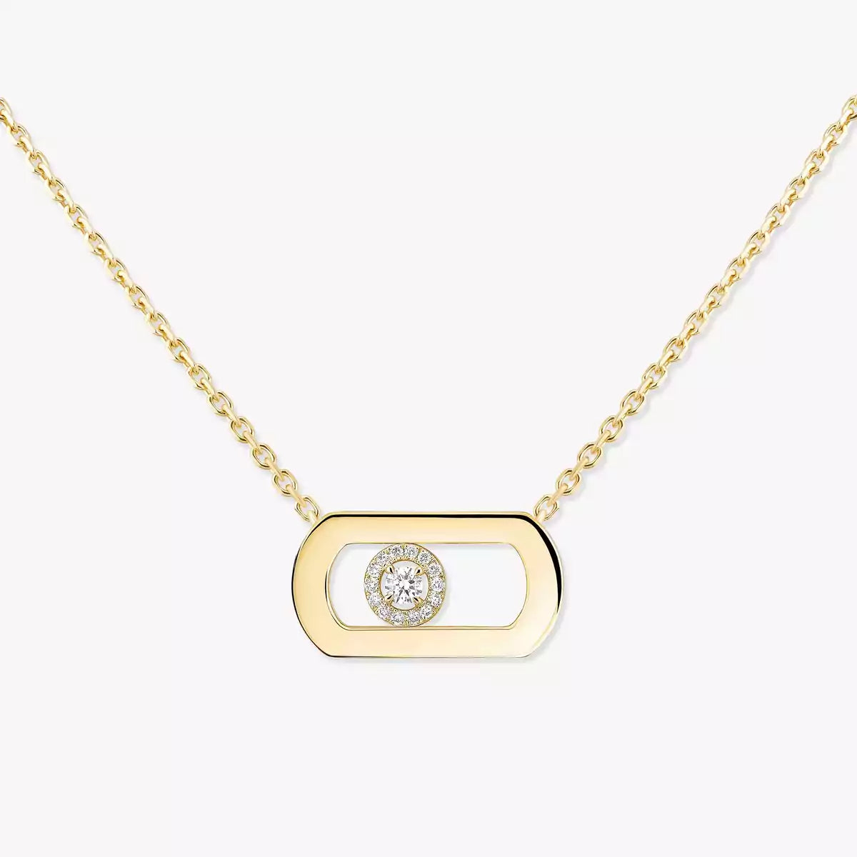 [Twinkle jewelrys]So Move Diamond Necklace in Gold