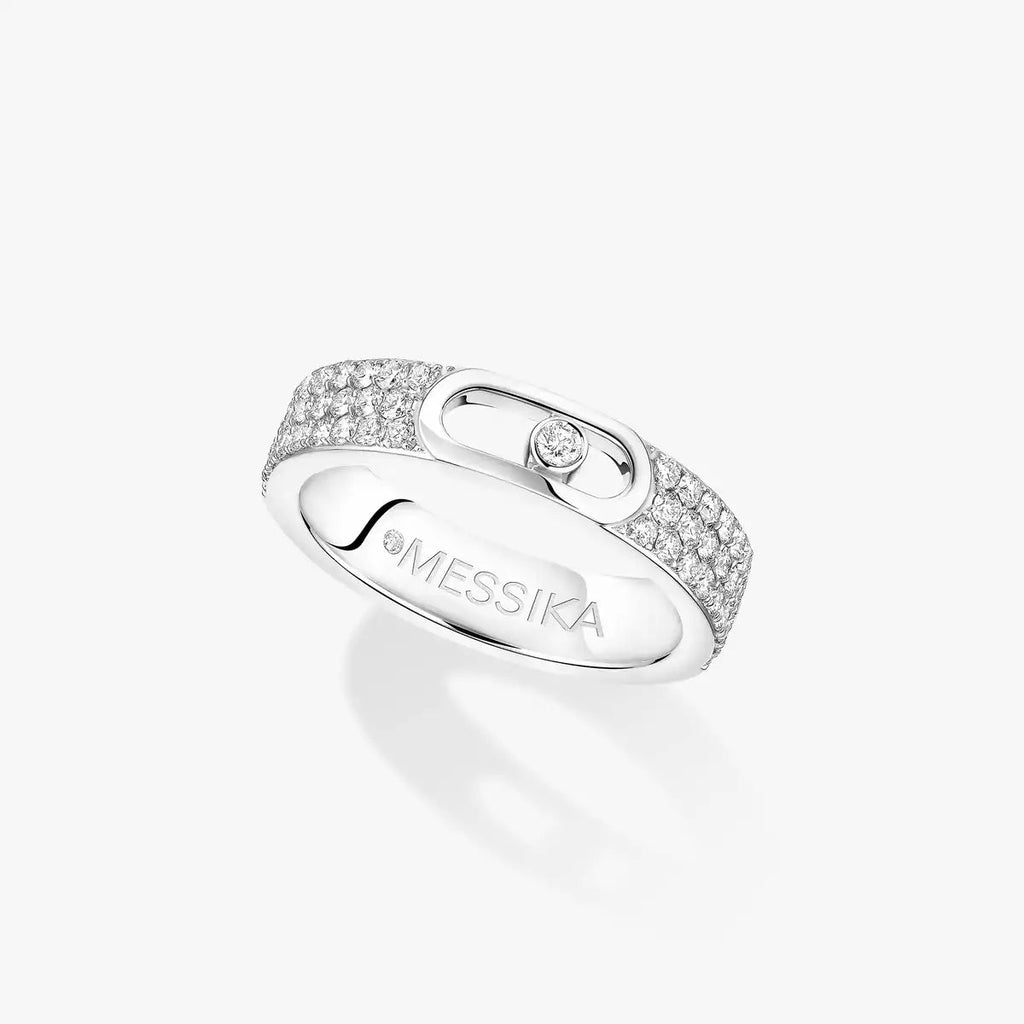 [Twinkle jewelrys]Move Joaillerie Pave_ Diamond Wedding Ring