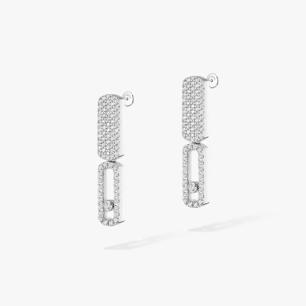[Twinkle jewelrys]Imperial Move SM Diamond Earrings