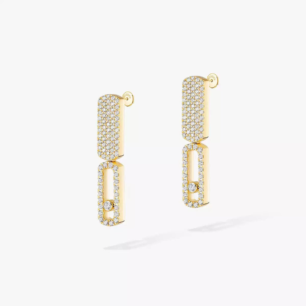 [Twinkle jewelrys]Imperial Move SM Diamond Earrings