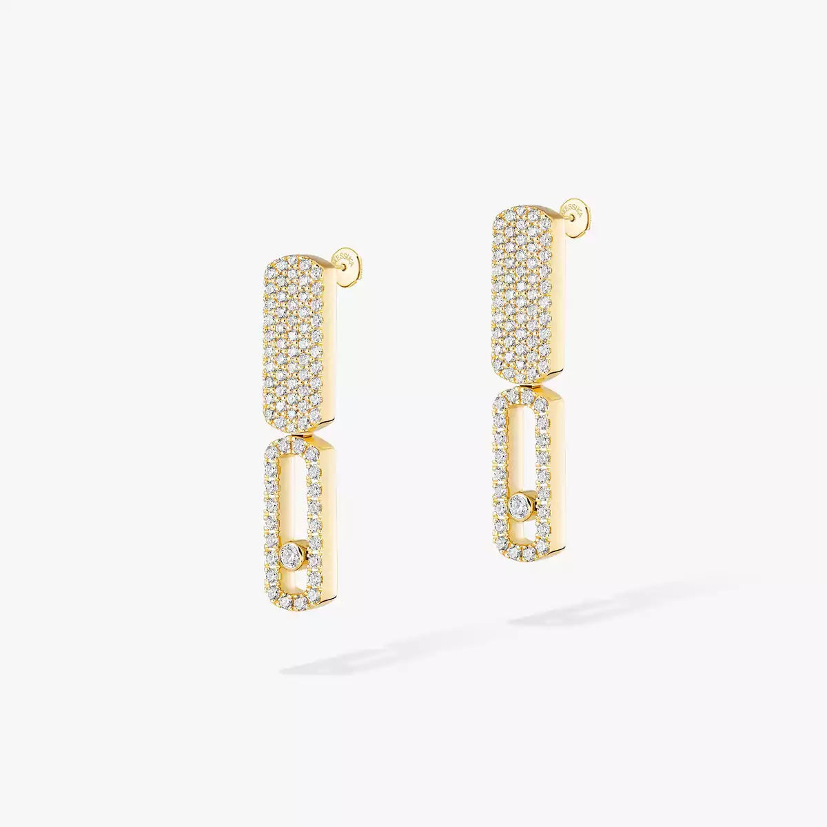 [Twinkle jewelrys]Imperial Move SM Diamond Earrings