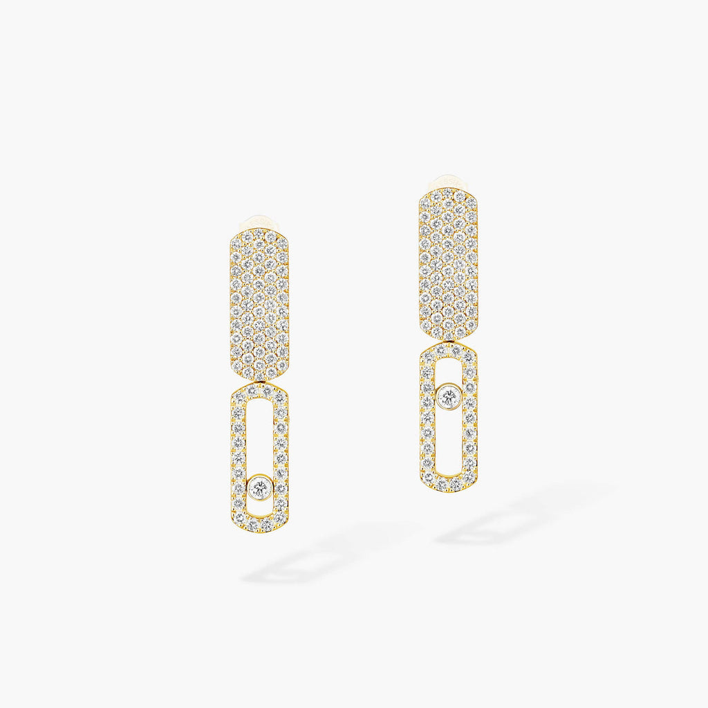 [Twinkle jewelrys]Imperial Move SM Diamond Earrings