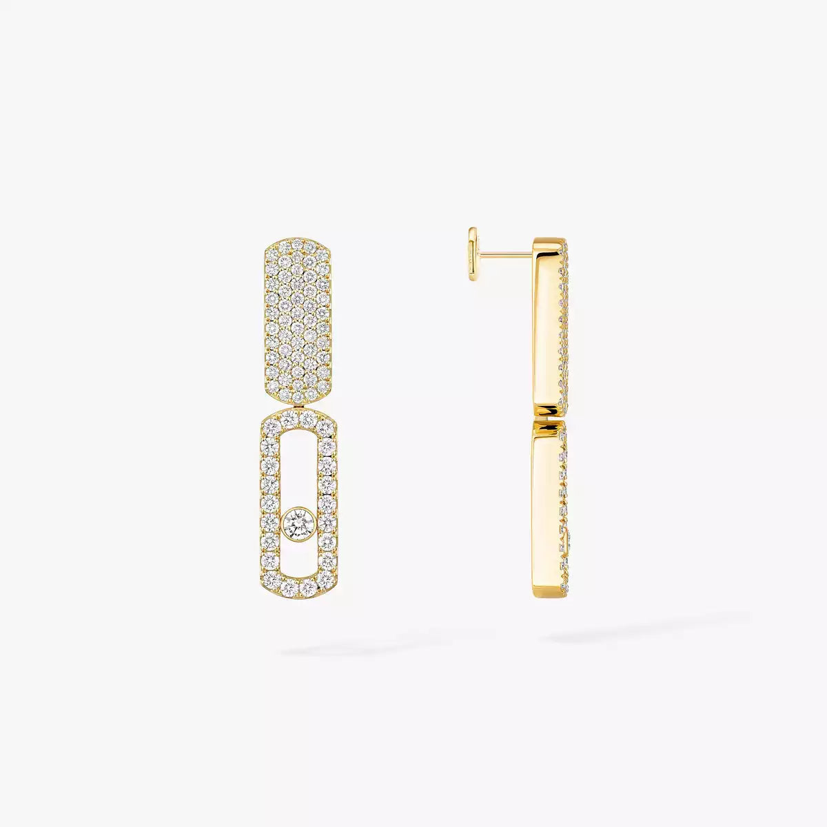 [Twinkle jewelrys]Imperial Move SM Diamond Earrings