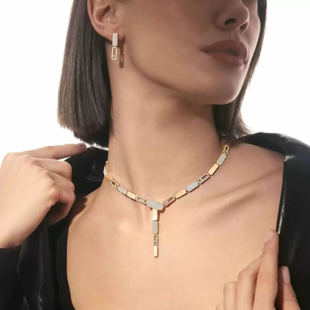 [Twinkle jewelrys]Imperial Move SM Diamond Earrings