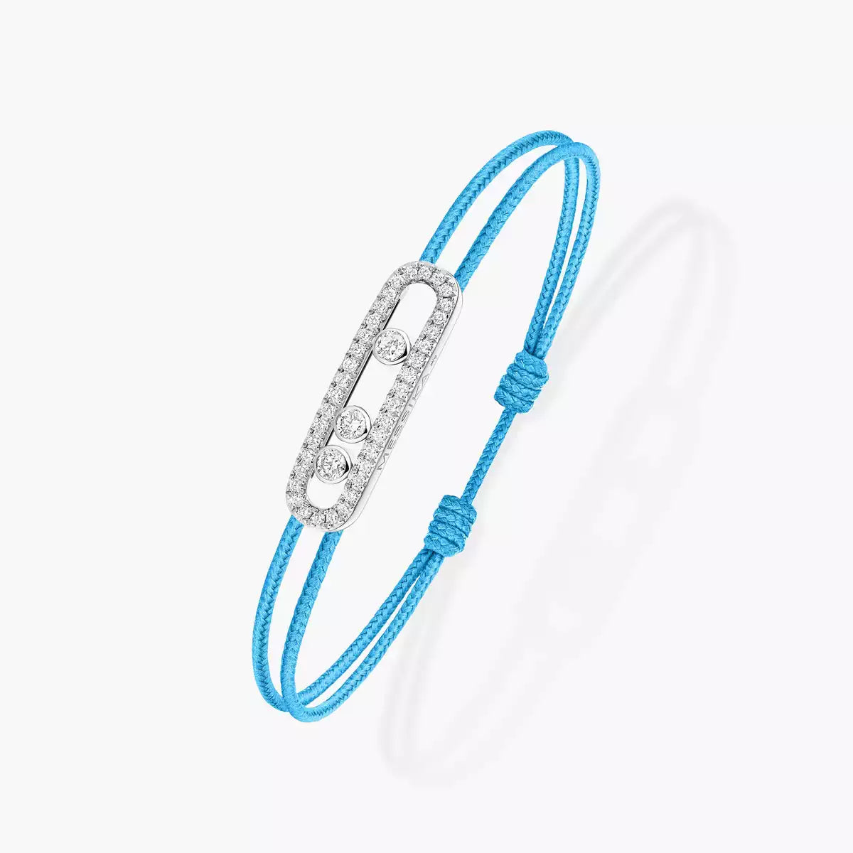 [Twinkle jewelrys]Messika Care(s) pink cord pavé bracelet
