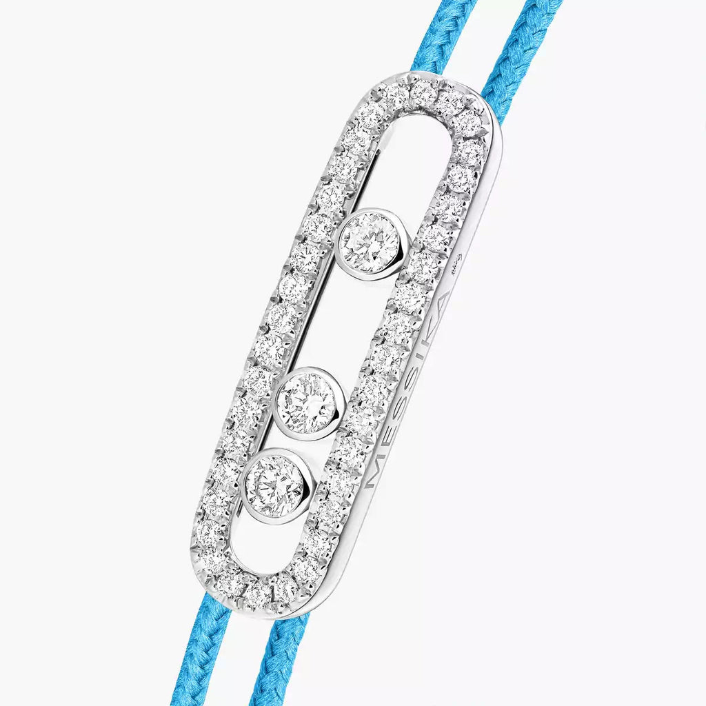 [Twinkle jewelrys]Messika Care(s) pink cord pavé bracelet