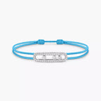 [Twinkle jewelrys]Messika Care(s) pink cord pavé bracelet