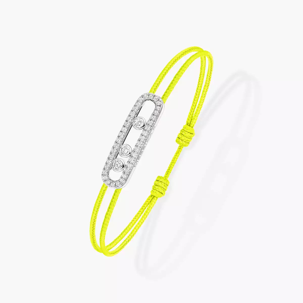 [Twinkle jewelrys]Messika Care(s) pink cord pavé bracelet