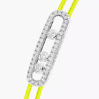 [Twinkle jewelrys]Messika Care(s) pink cord pavé bracelet