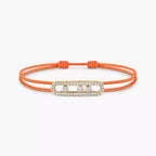 [Twinkle jewelrys]Messika Care(s) pink cord pavé bracelet