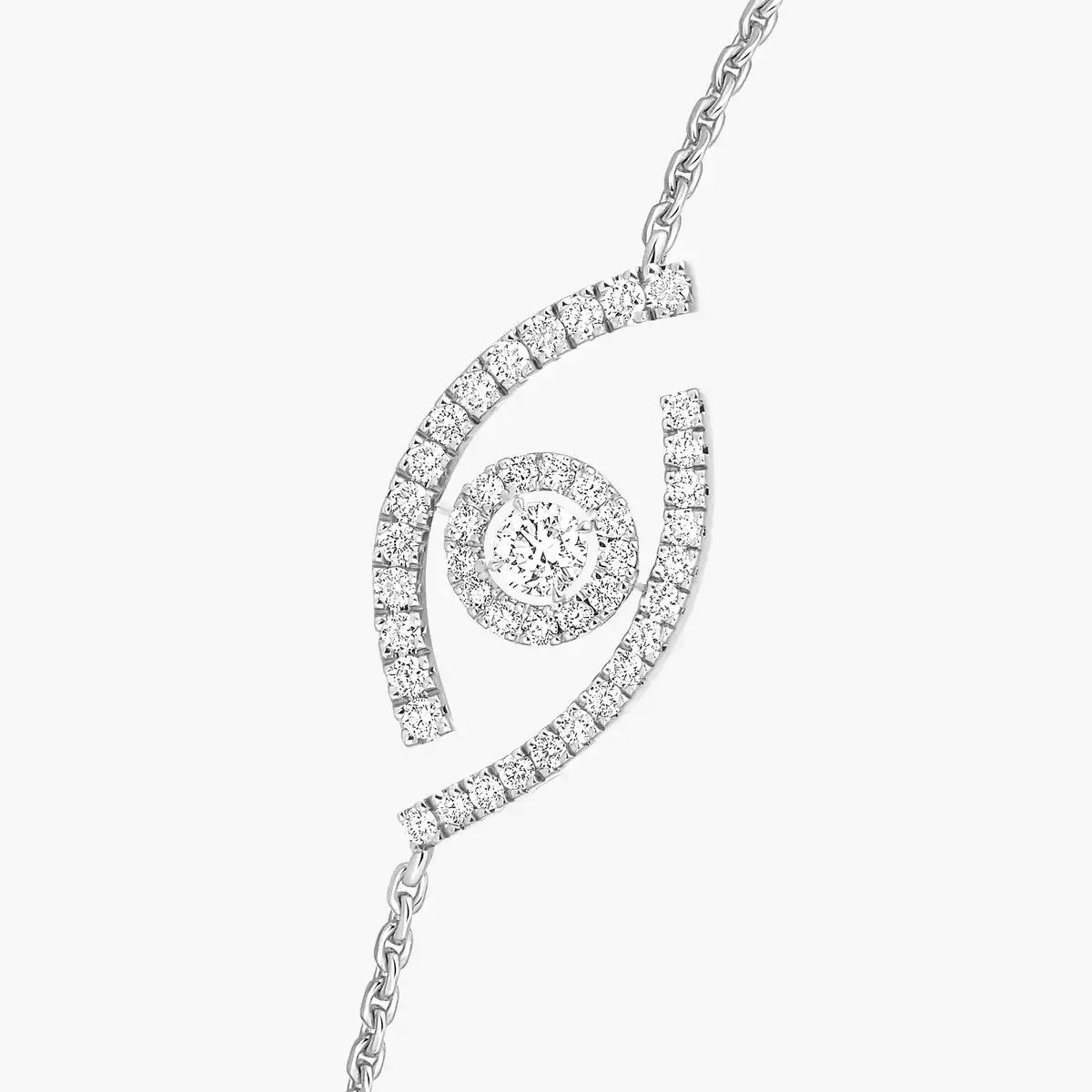 [Twinkle jewelrys]Lucky Eye Pave-Set Diamond Bracelet