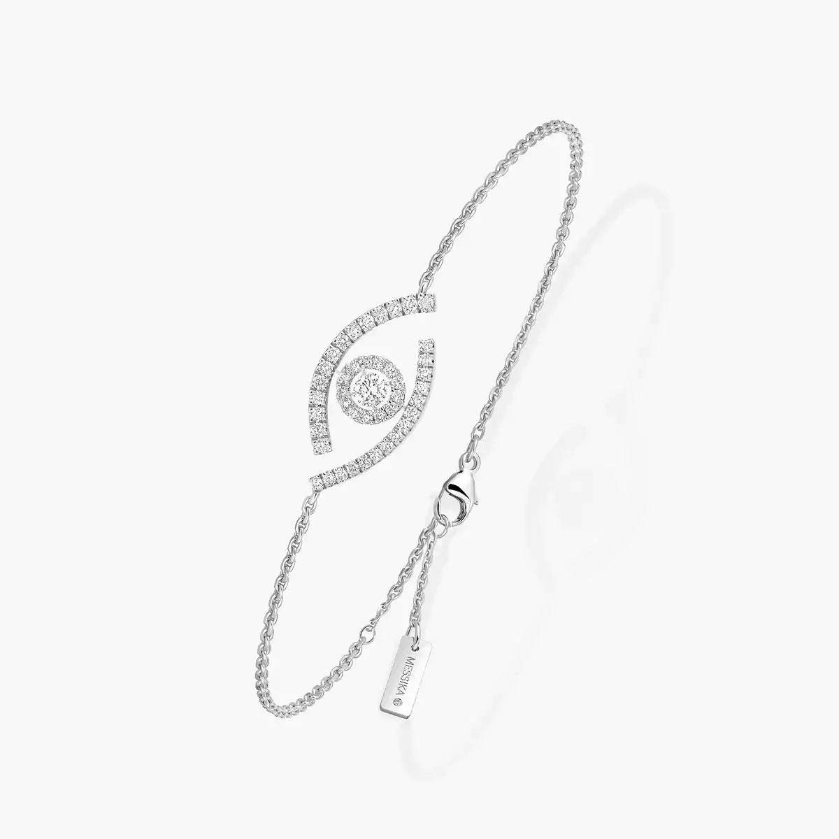 [Twinkle jewelrys]Lucky Eye Pave-Set Diamond Bracelet