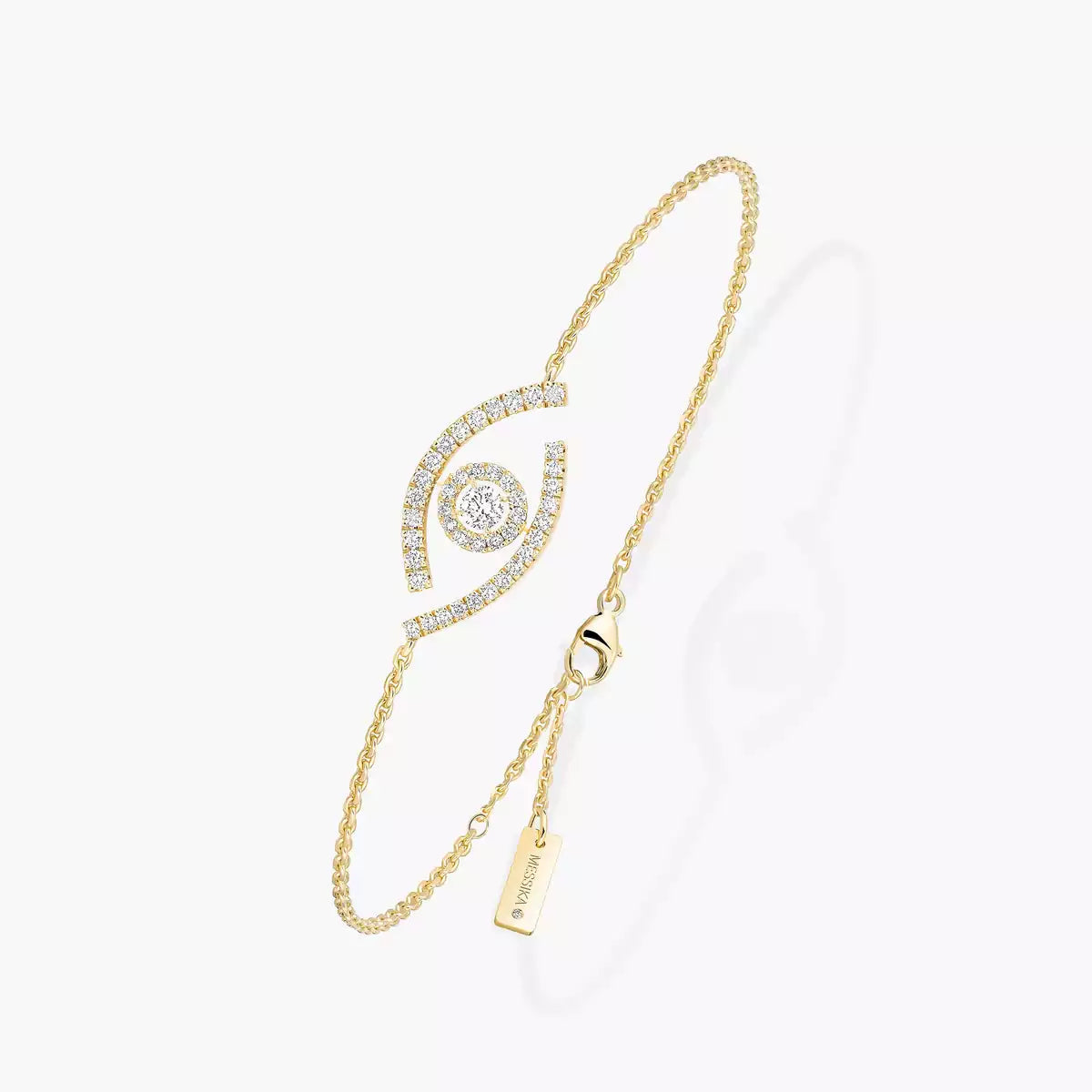 [Twinkle jewelrys]Lucky Eye Pave-Set Diamond Bracelet