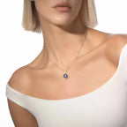 [Twinkle jewelrys]Lucky Move Diamond Necklace in Rose Gold and White Mother-of-Pearl