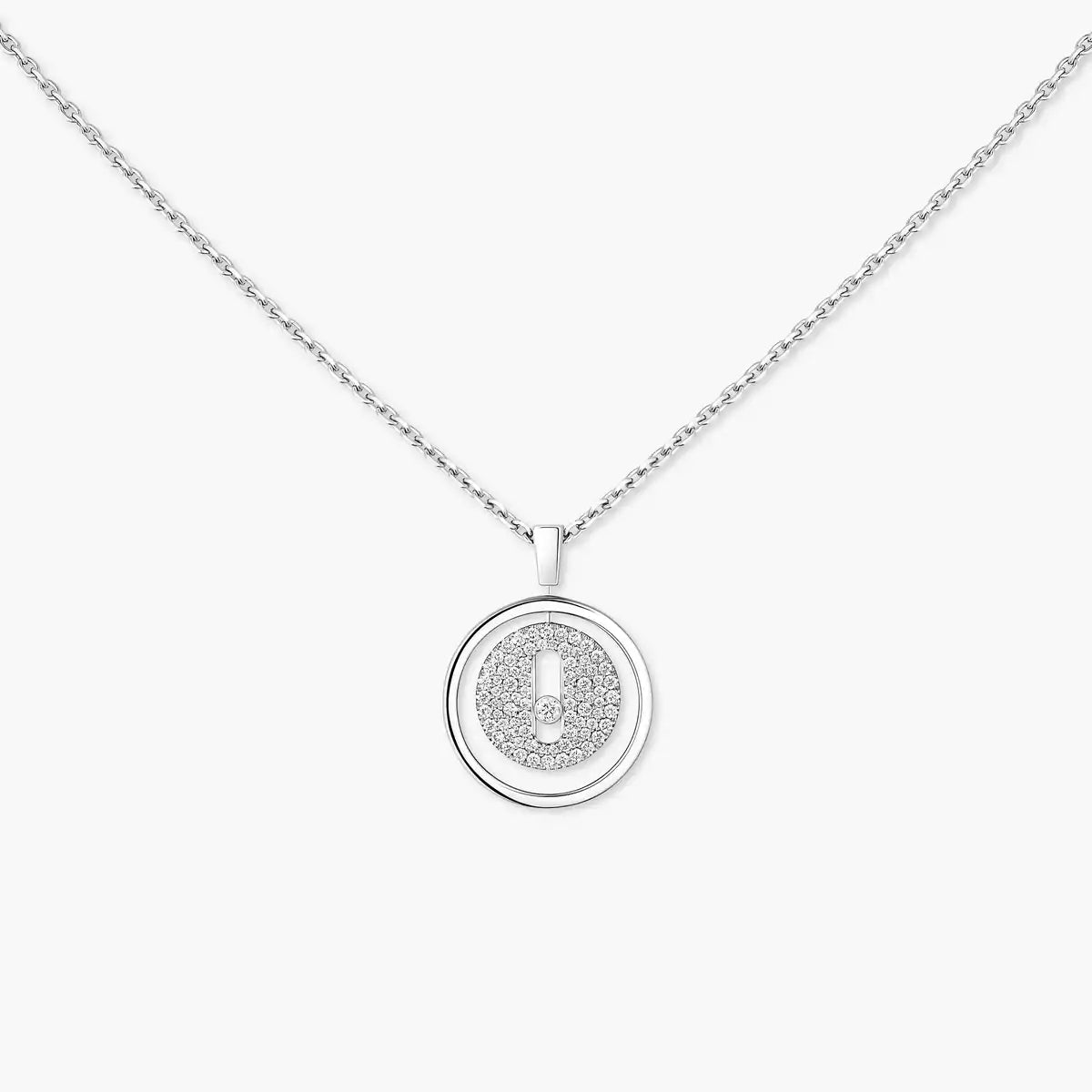 [Twinkle jewelrys] Lucky Move Diamond Necklace