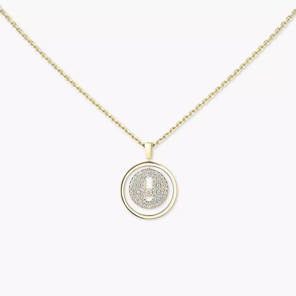 [Twinkle jewelrys] Lucky Move Diamond Necklace